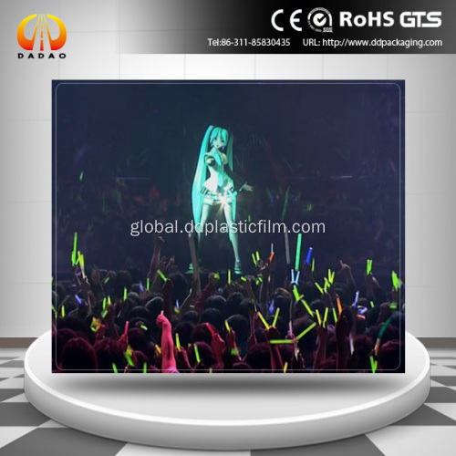 3D Holographic Film 3D reflective film/3D holo 45degree reflection foil Supplier